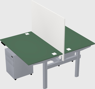 Shared electric desk