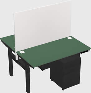 Shared electric desk