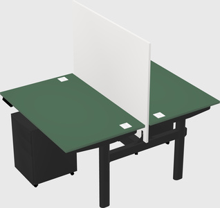 Shared electric desk