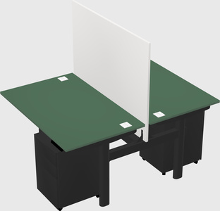 Shared electric desk