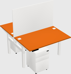 Shared electric desk