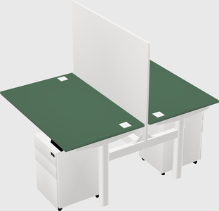 Shared electric desk