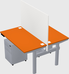 Shared electric desk