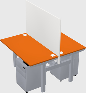 Shared electric desk