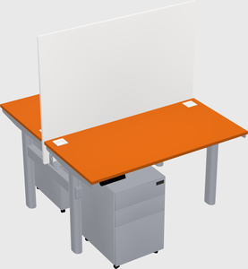 Shared electric desk