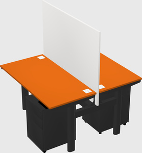 Shared electric desk