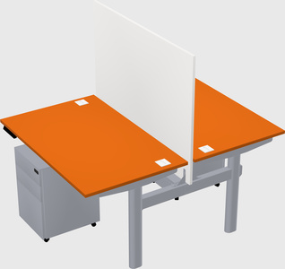 Shared electric desk