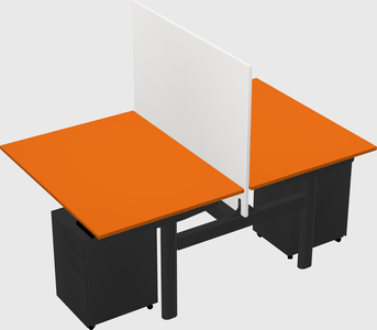 Shared electric desk