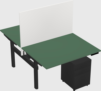 Shared electric desk