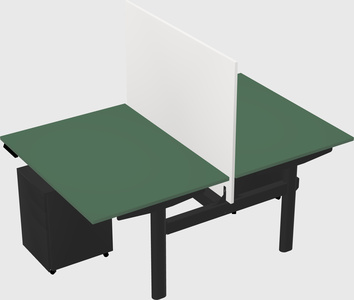 Shared electric desk