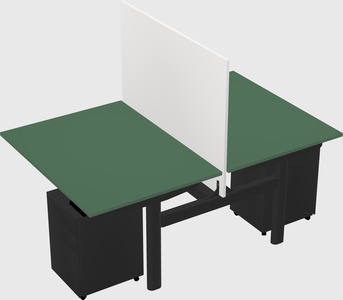 Shared electric desk