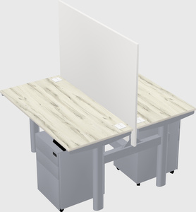 Shared electric desk