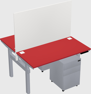 Shared electric desk