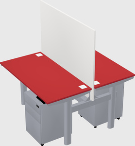 Shared electric desk
