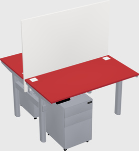 Shared electric desk