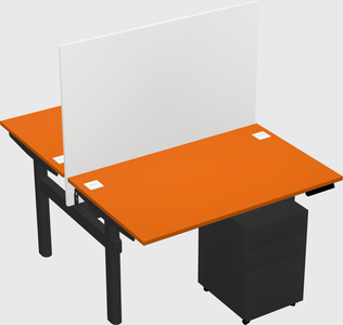 Shared electric desk