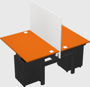 Shared electric desk