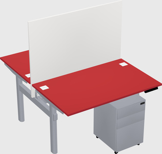 Shared electric desk