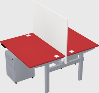 Shared electric desk