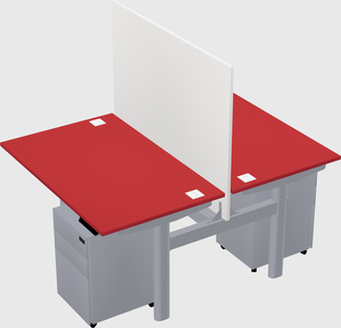 Shared electric desk