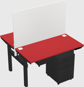 Shared electric desk