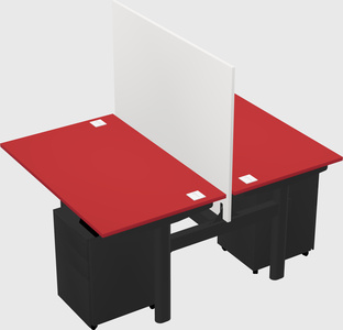 Shared electric desk