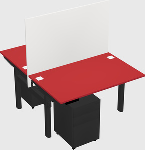 Shared electric desk