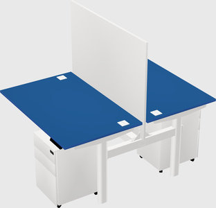 Shared electric desk