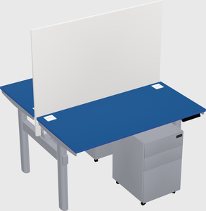 Shared electric desk