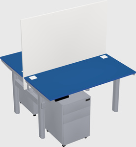 Shared electric desk