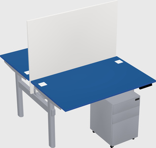Shared electric desk