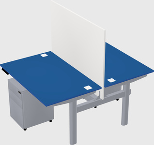 Shared electric desk