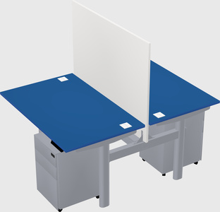 Shared electric desk