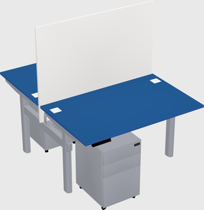 Shared electric desk
