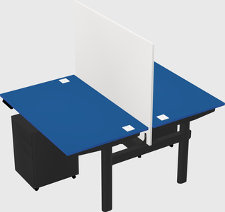 Shared electric desk