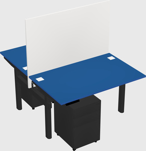 Shared electric desk