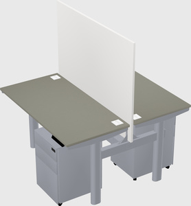 Shared electric desk