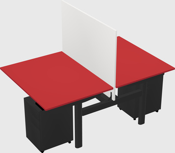Shared electric desk