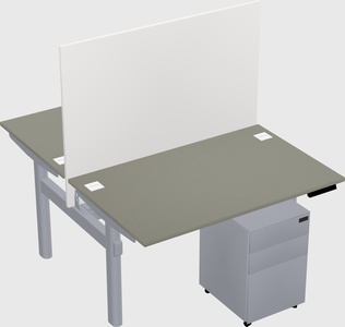 Shared electric desk