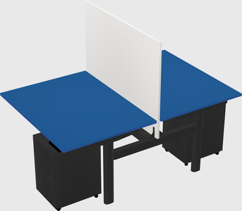 Shared electric desk