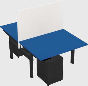 Shared electric desk