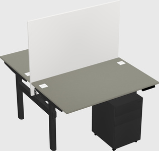 Shared electric desk