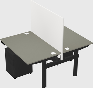 Shared electric desk
