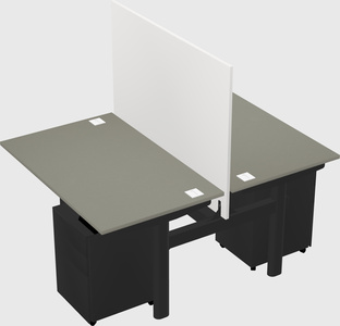 Shared electric desk