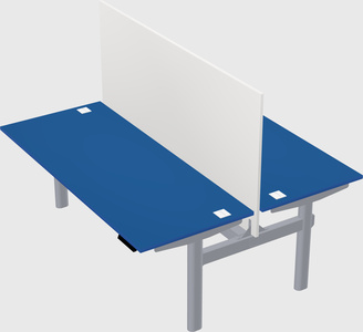 Shared electric desk
