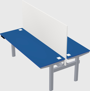Shared electric desk