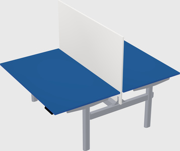 Shared electric desk