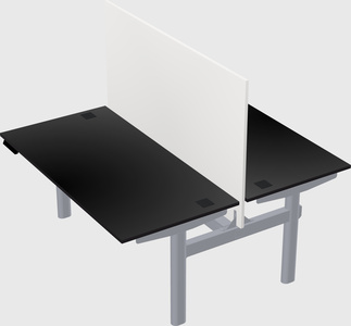 Shared electric desk
