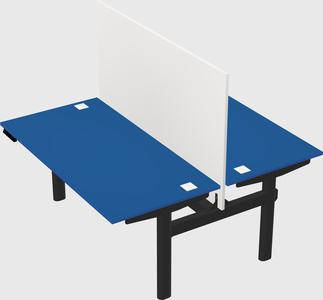 Shared electric desk