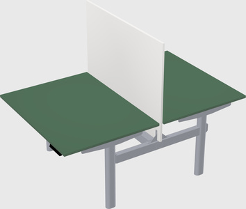 Shared electric desk